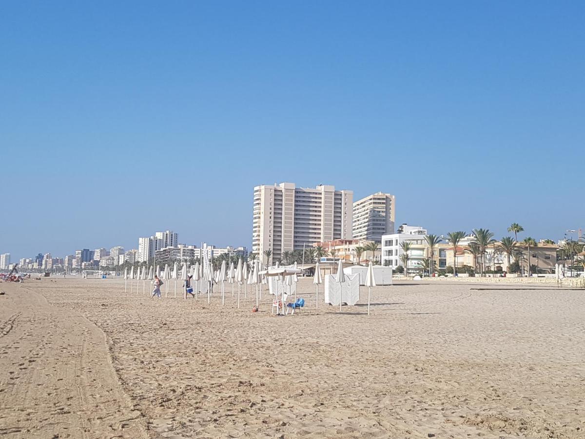 Exclusif Appartement En 1Er Ligne, Vue Imprenable, Piscine, Parking Prive A Playa Mucha Vista, Alicante El Campello Esterno foto